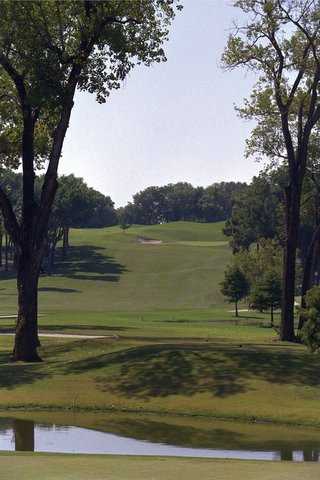Aerial view of Tenison Highlands course