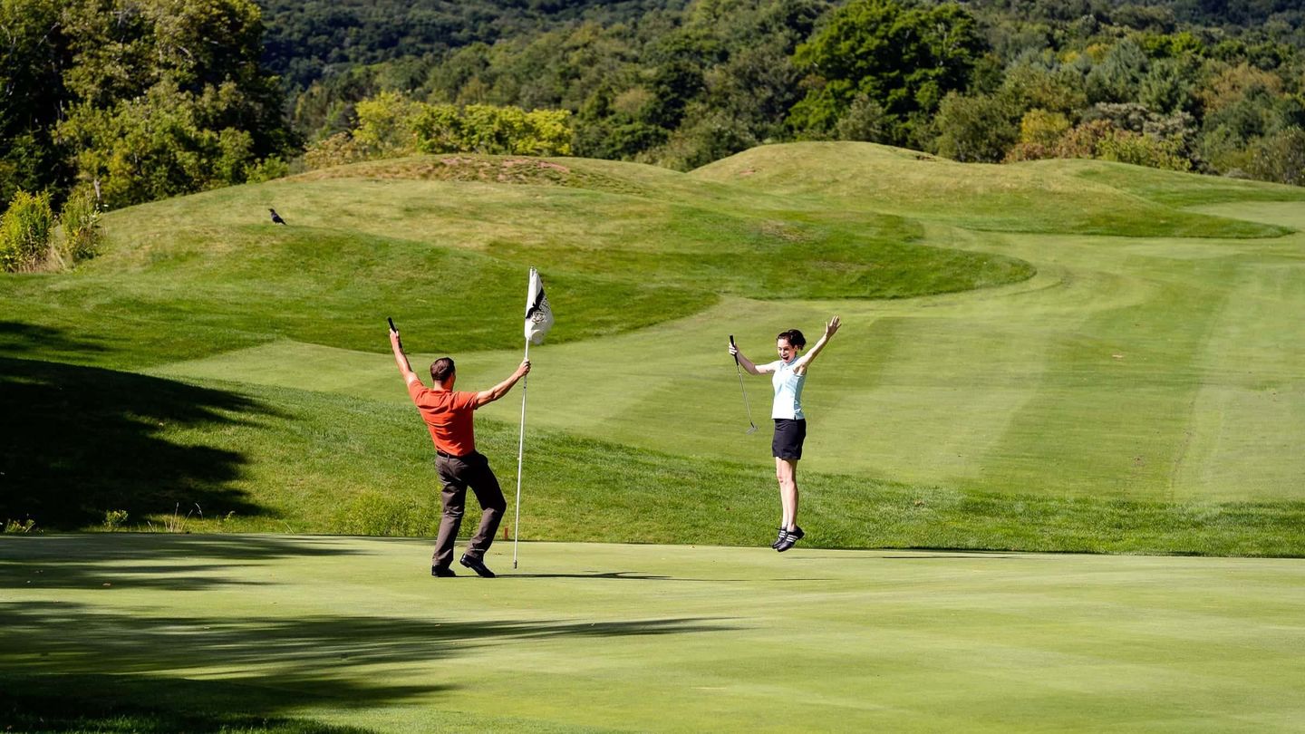 Raven Golf Club At Snowshoe Mountain in Snowshoe, West Virginia, USA