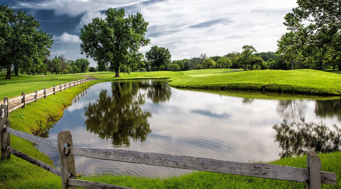 Course 1 at Cog Hill Golf and Country Club in Lemont, Illinois, USA