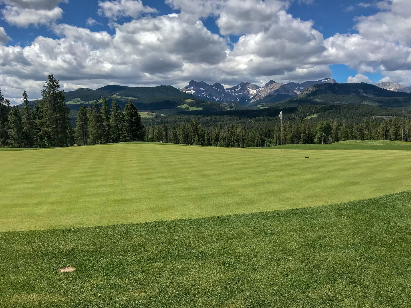 Crowsnest Pass Golf and Country Club in Blairmore, Alberta, Canada
