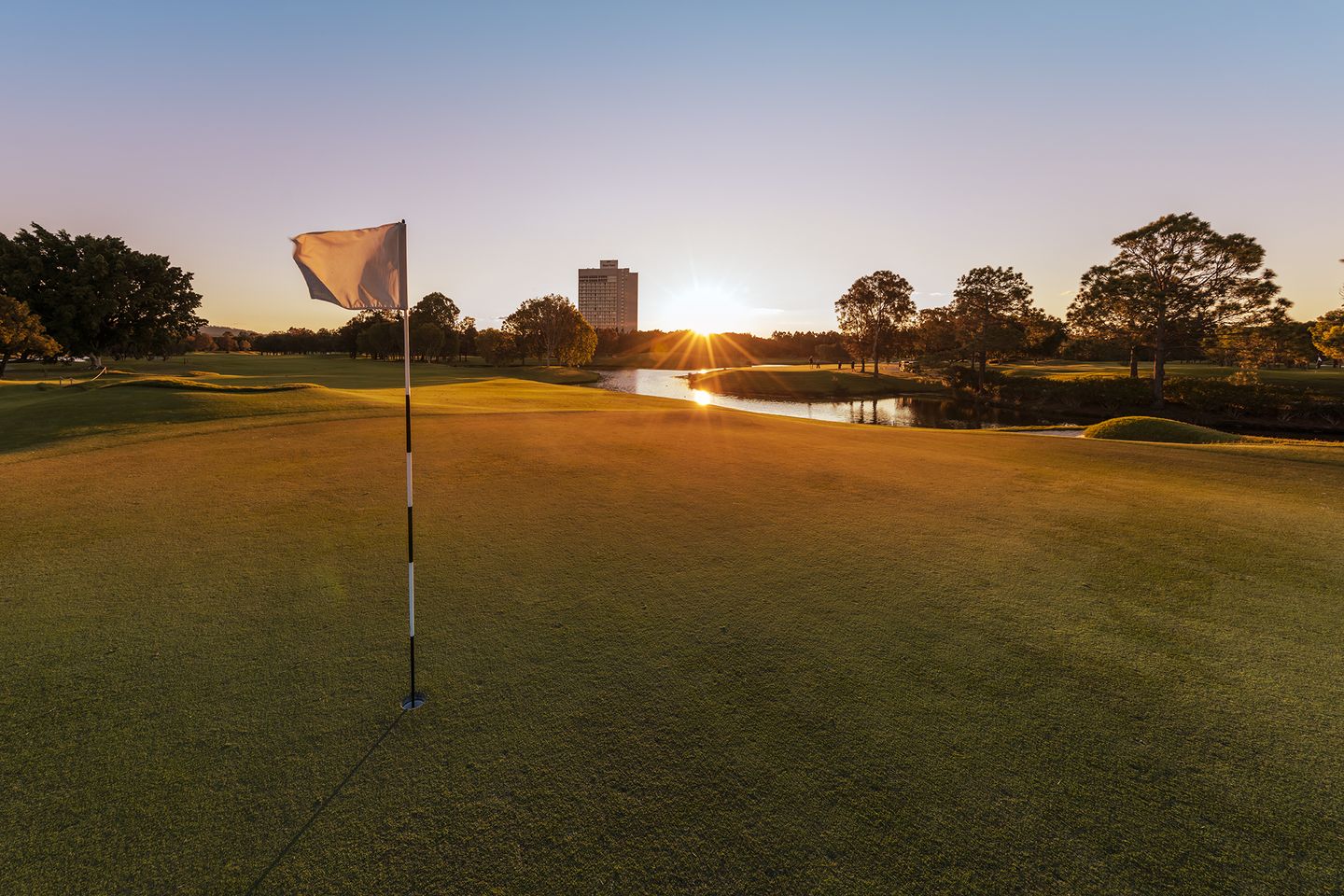 Royal Pines Resort Gold/Green Course in Ashmore, Queensland