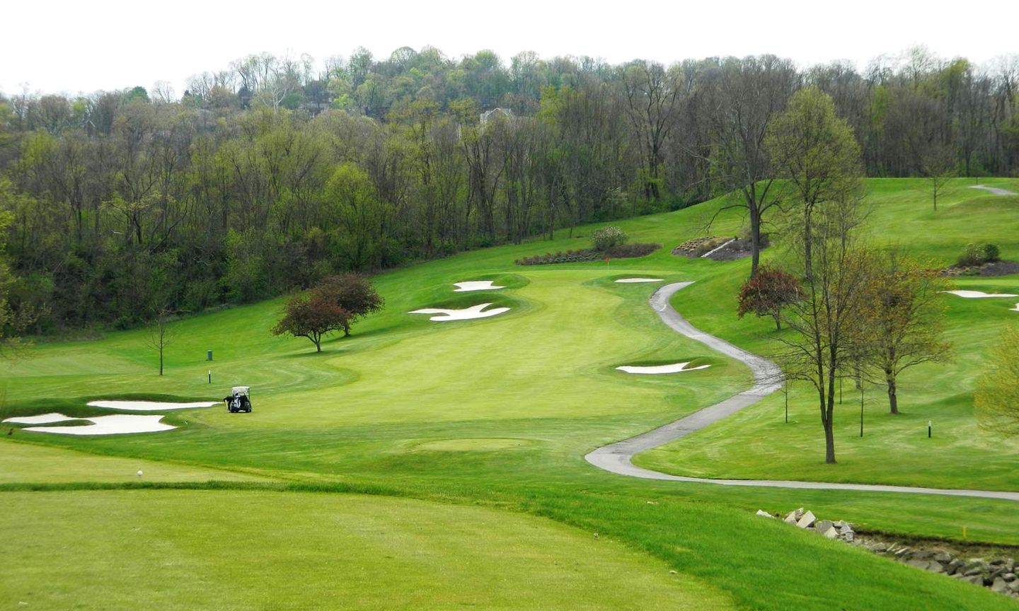 Blue/Red at Valley Brook Country Club in McMurray, Pennsylvania, USA