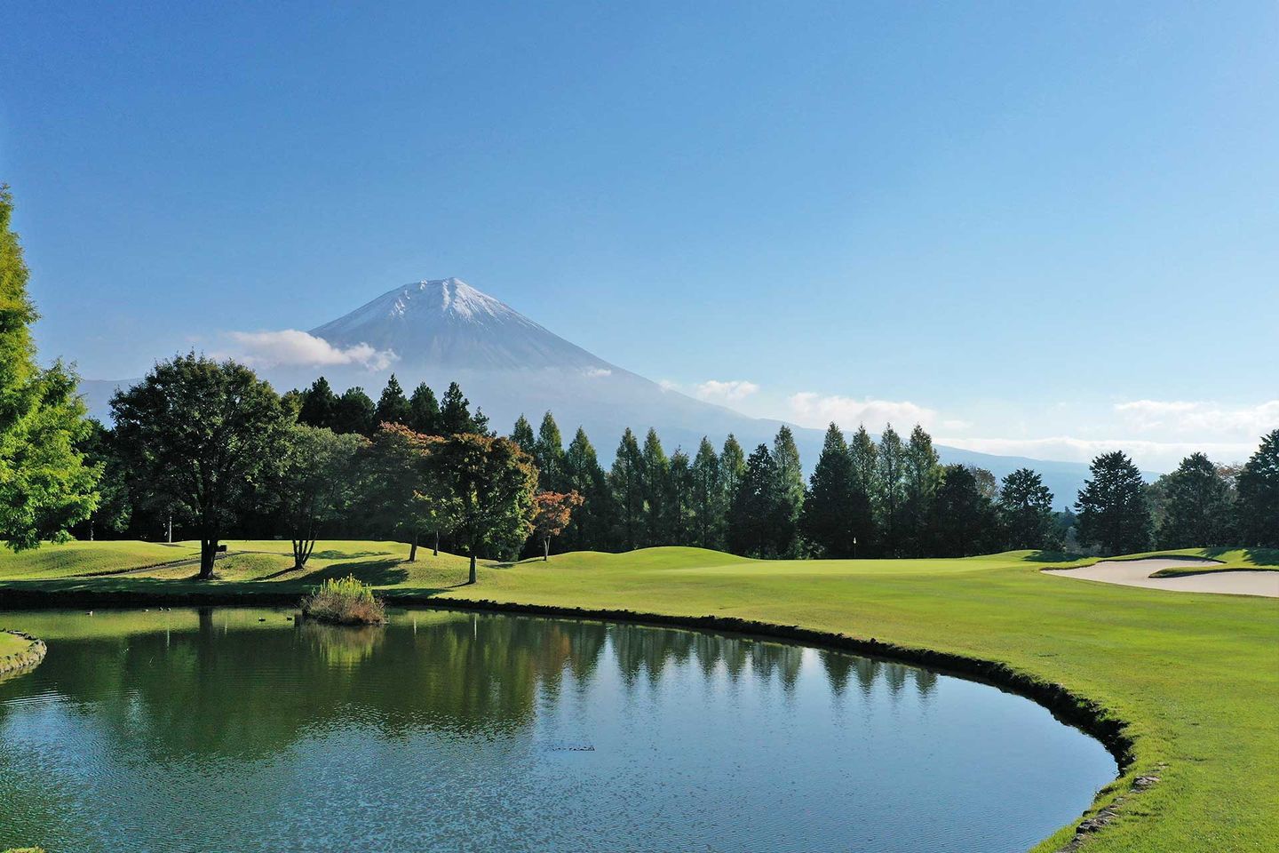 Odakyu Nishifuji Golf Club in Fujinomiya, Shizuoka, Japan