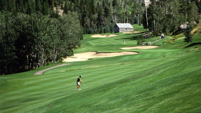Beaver Creek Golf Club in Avon, Colorado, USA