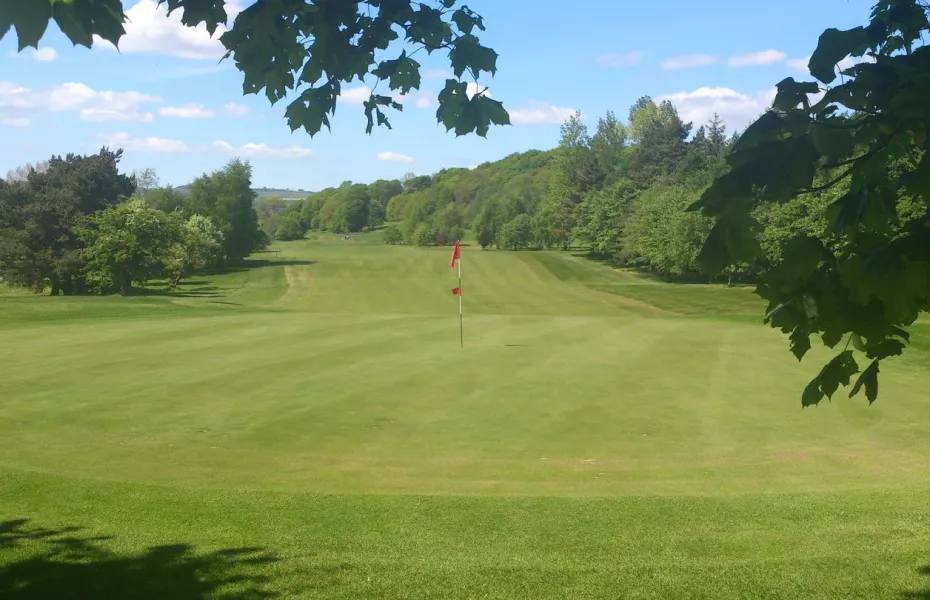 18th green at Keighley