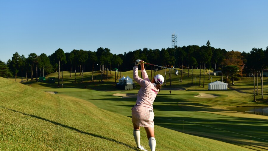 Hisako Higuchi Mitsubishi Electric Ladies Golf - Round Two