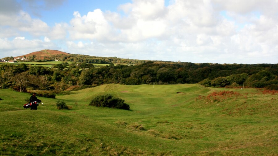 Pennard golf course in Wales - No. 5