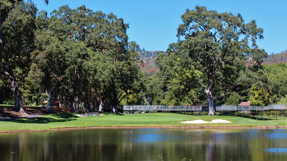 Silverado Resort - North golf course - hole 11