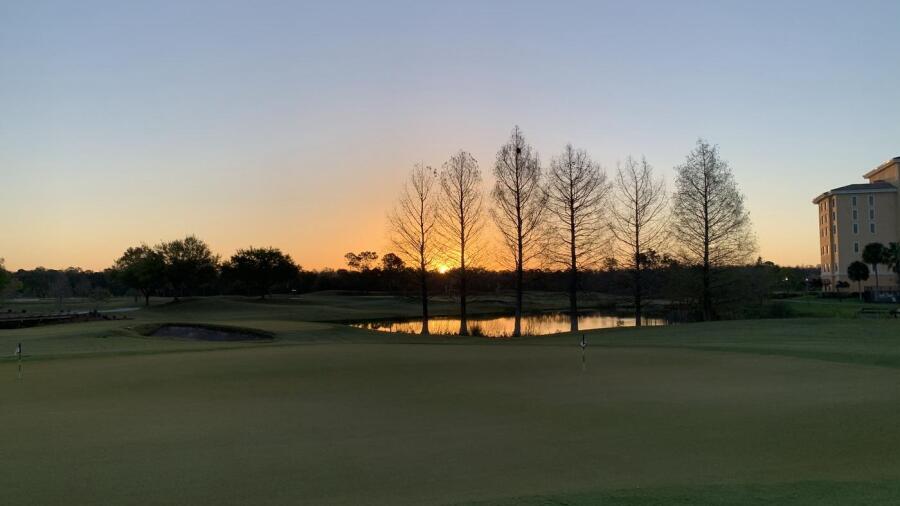 Shingle Creek - sunset 