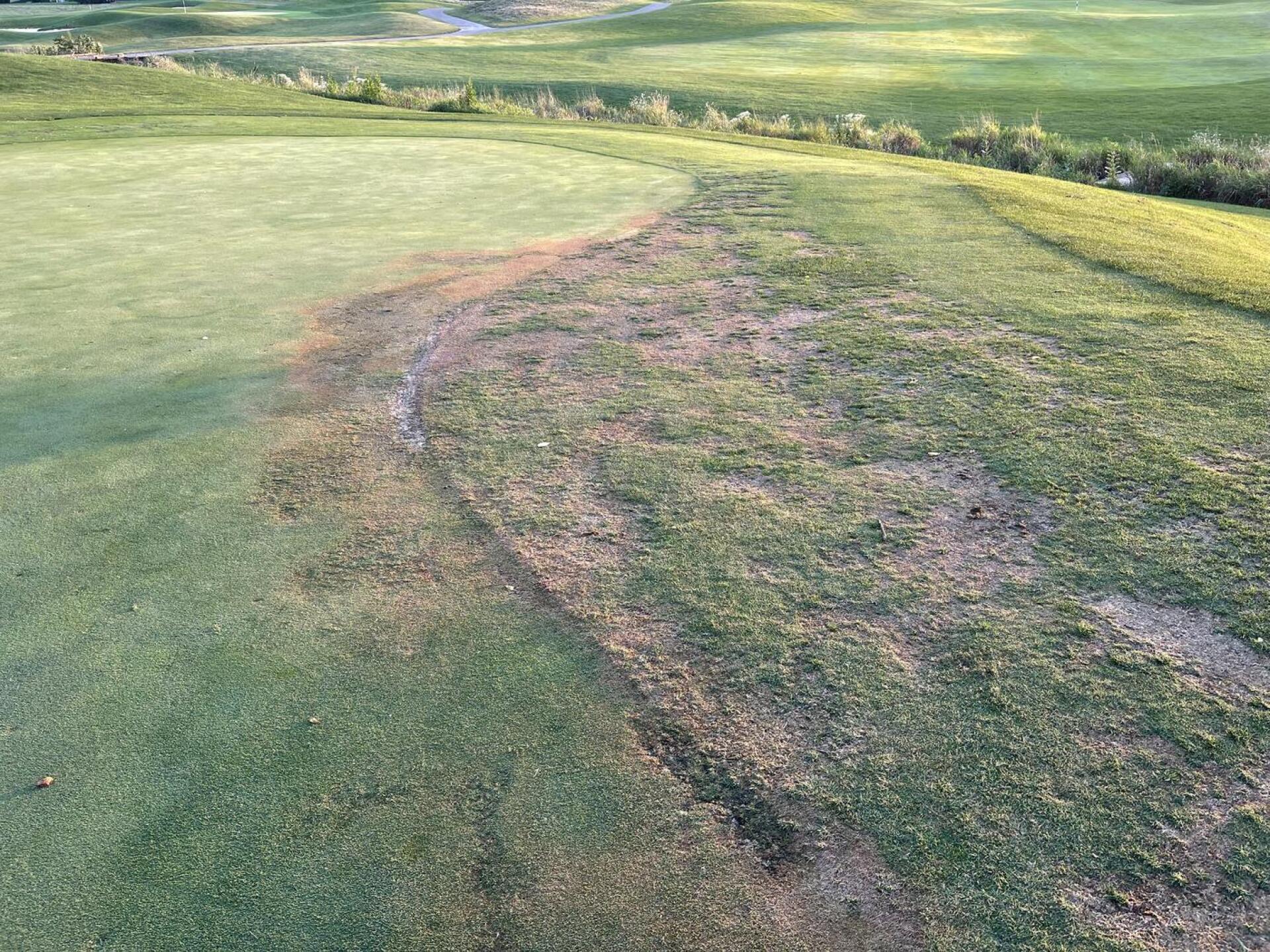 Ninth Green was shrunk last year. (Photo submitted by u000005158060 on 10/18/2022)