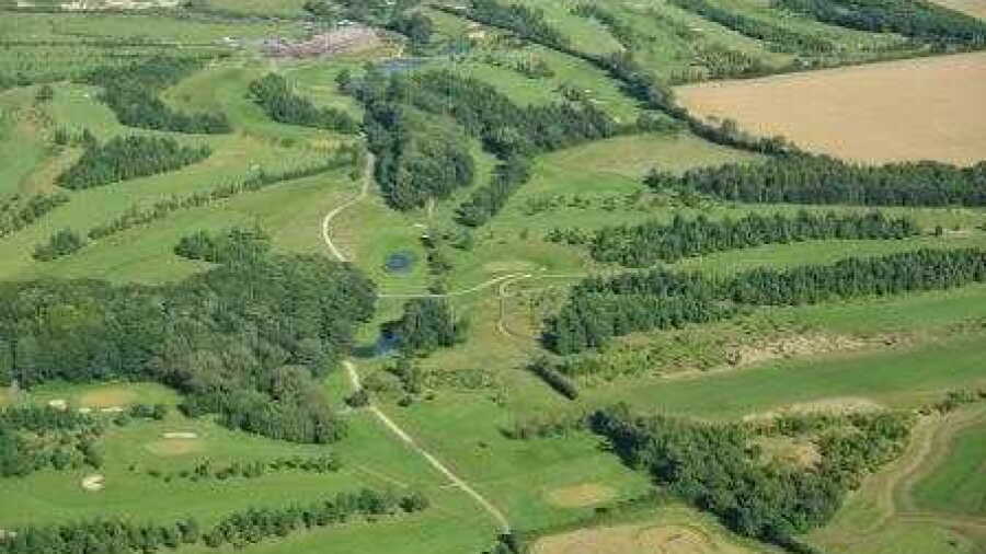 Greetham Valley: Aerial view