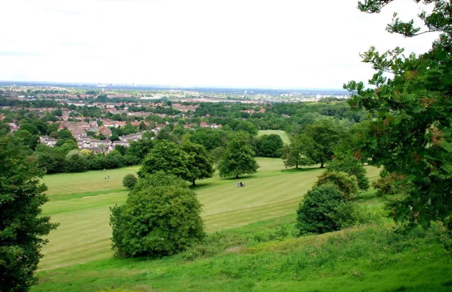Fairway at the Lickey Hills