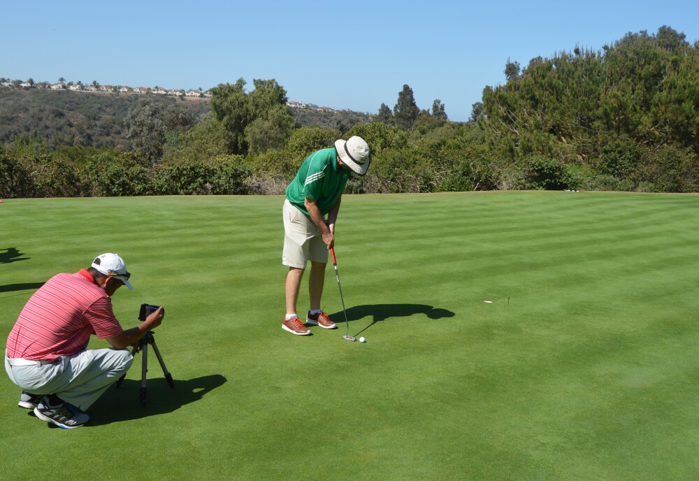 The Grand Golf Club - putting lesson