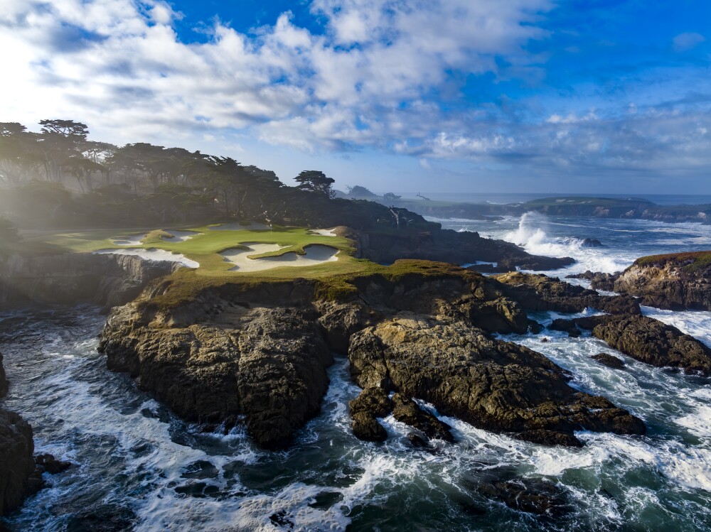 Cypress Point Club - hole 15 only for promotion of Walker Cup