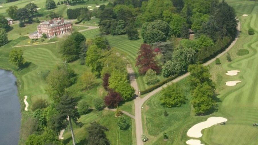 Brocket Hall GC: Aerial view