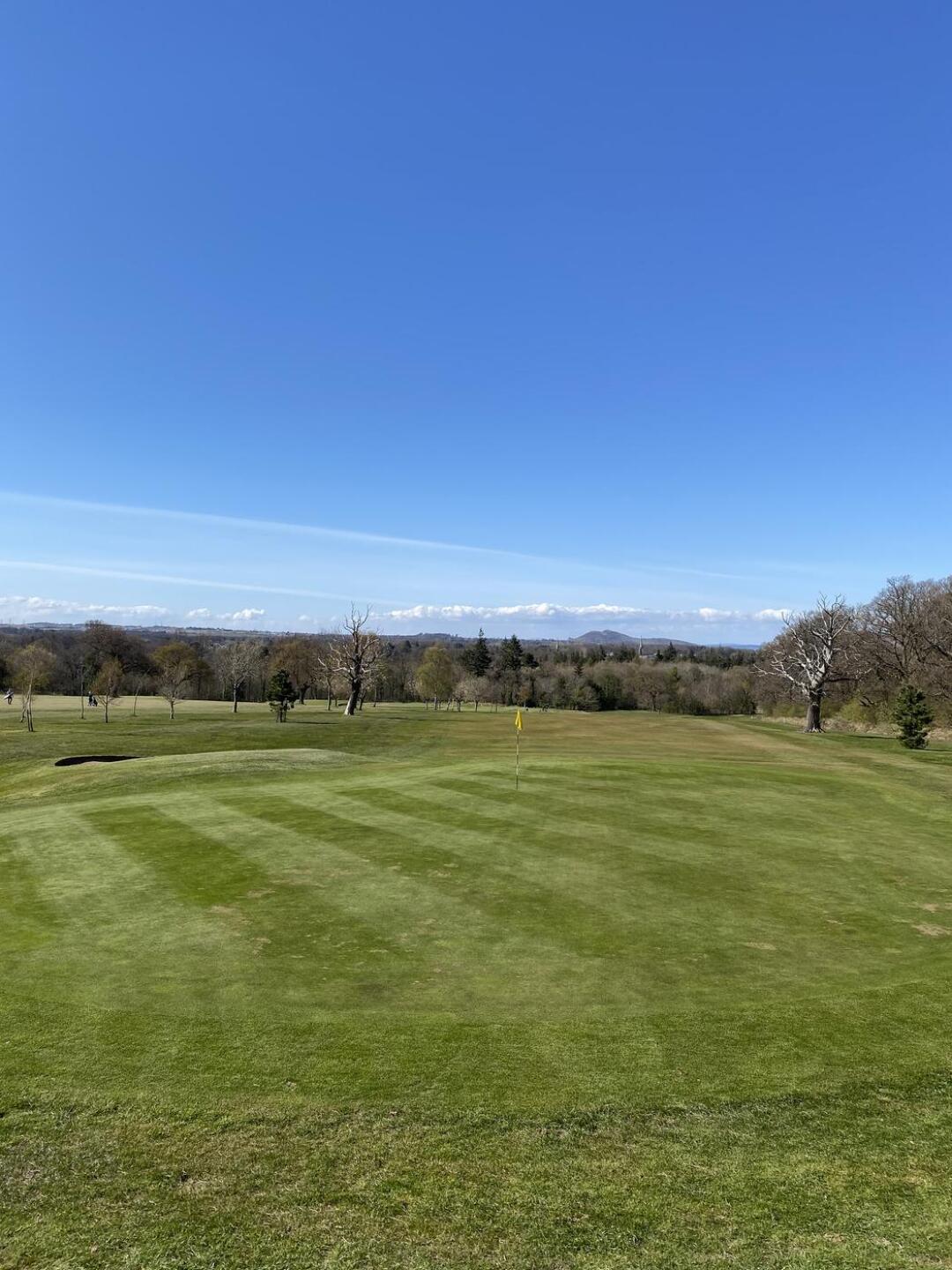 5th green looking over to Arthur’s seat and Edinburgh (Photo submitted by SparkyFraser74 on 04/17/2021)