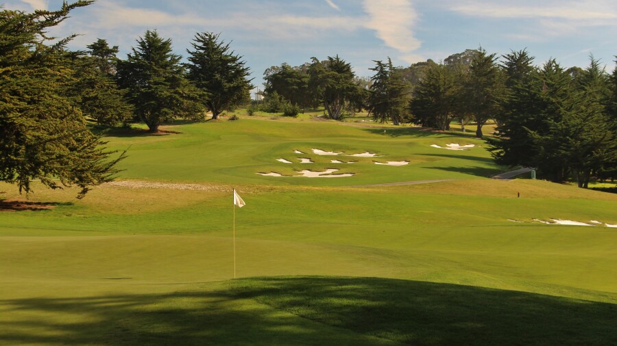 Black Horse golf course - Bayonet/Black Horse - flags 