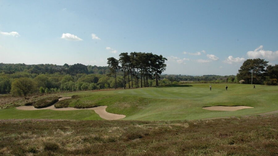 7th green at Broadstone