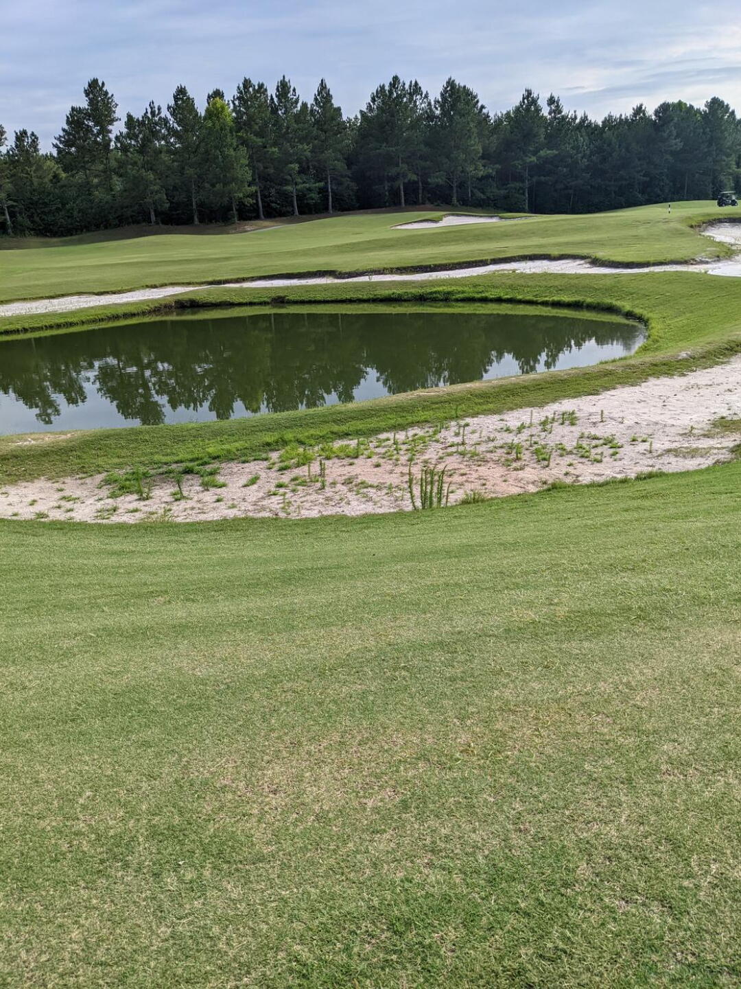 Almost every bunker on the course looks like this. (Photo submitted by JaxonMac on 06/26/2022)