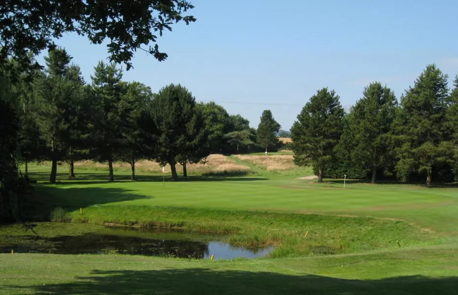 17th green at Mile End Golf Club