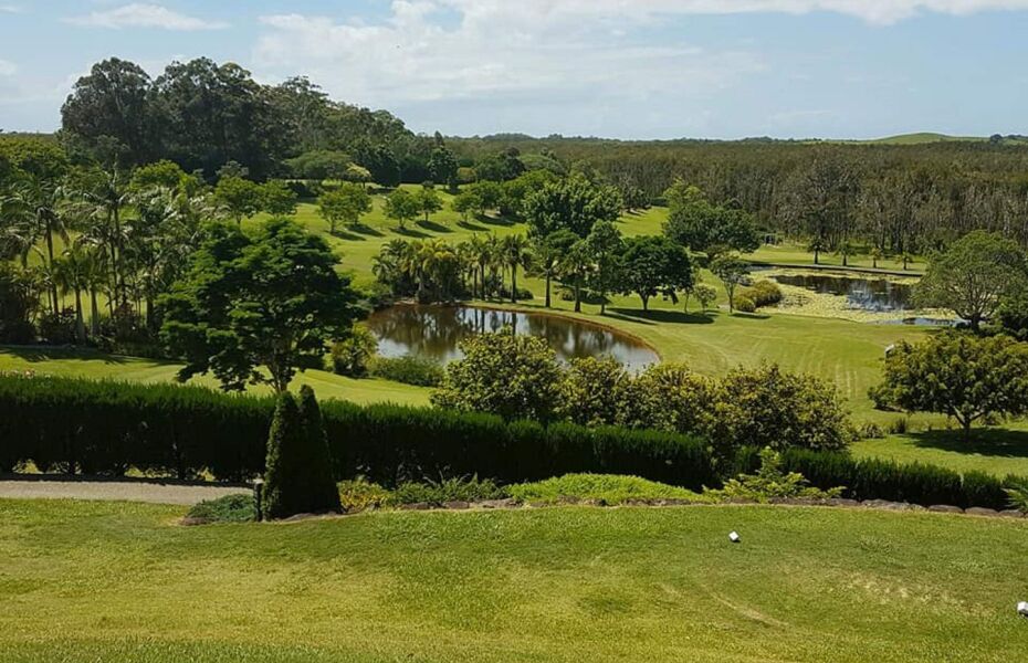 Pottsville Golf Course in Pottsville, Northern Rivers,NSW, Australia
