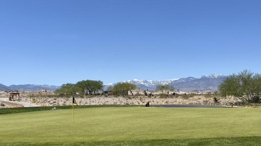 Paiute Golf Resort - Wolf Course - green