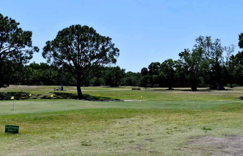 Rogers Park GC: Practice area
