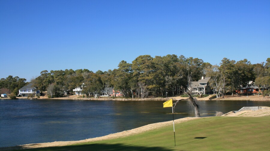 Oyster Bay Golf Links near Myrtle Beach - lakes