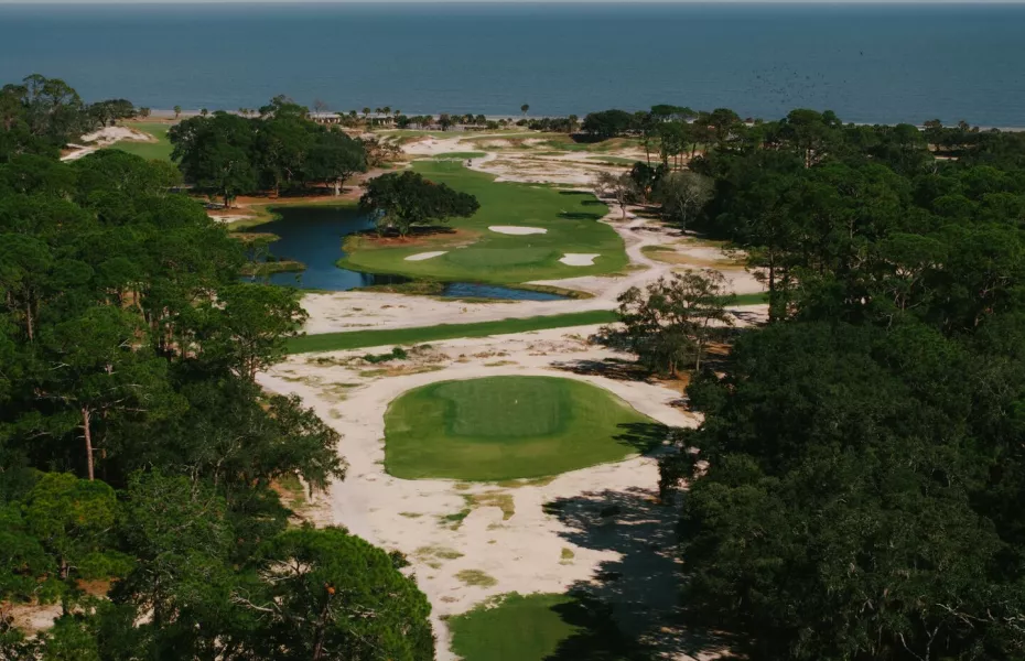 Jekyll Island GC - Great Dunes: Aerial