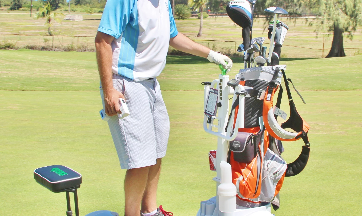 Golf Skate Caddy - Jason Scott Deegan