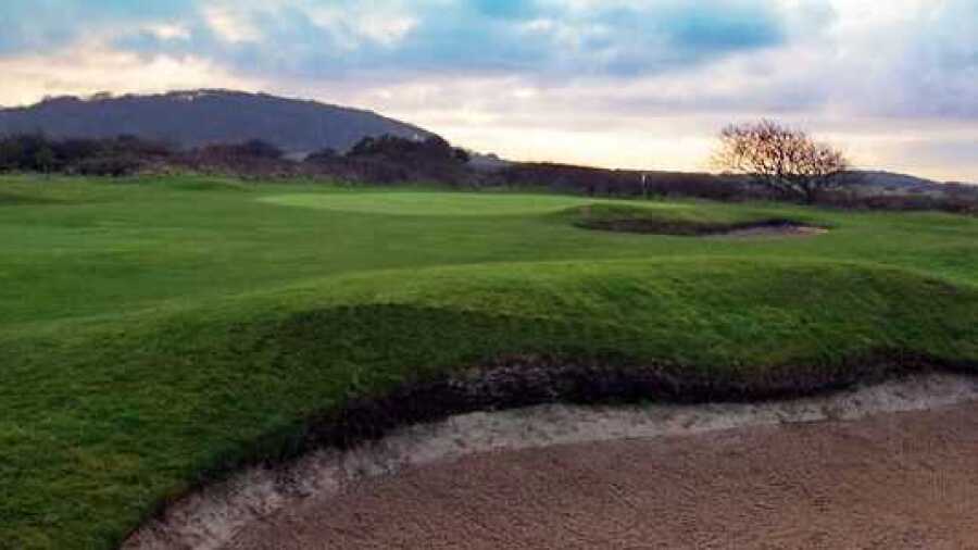 14th hole at Sheringham