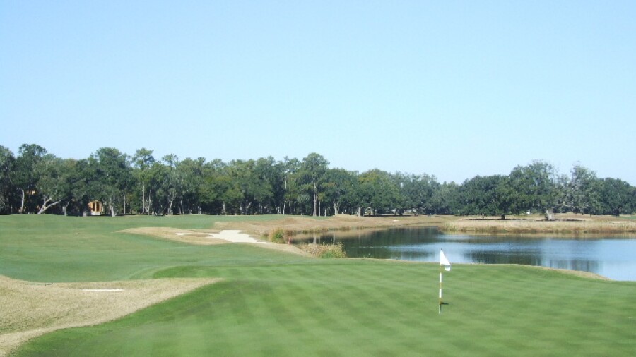 Dye Course at Colleton River Plantation - hole 18