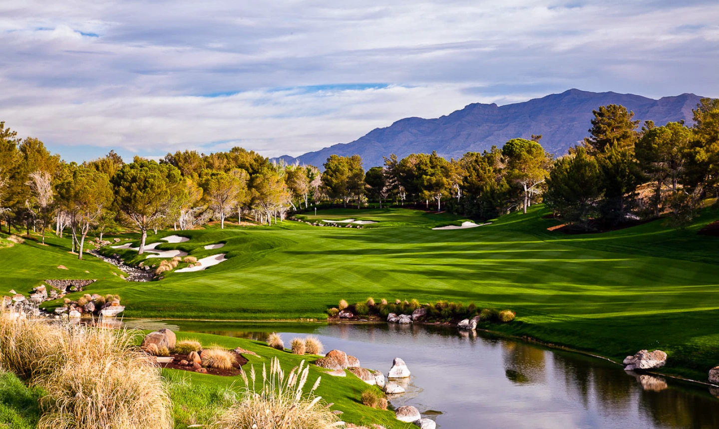 Shadow Creek golf course - 9th tee