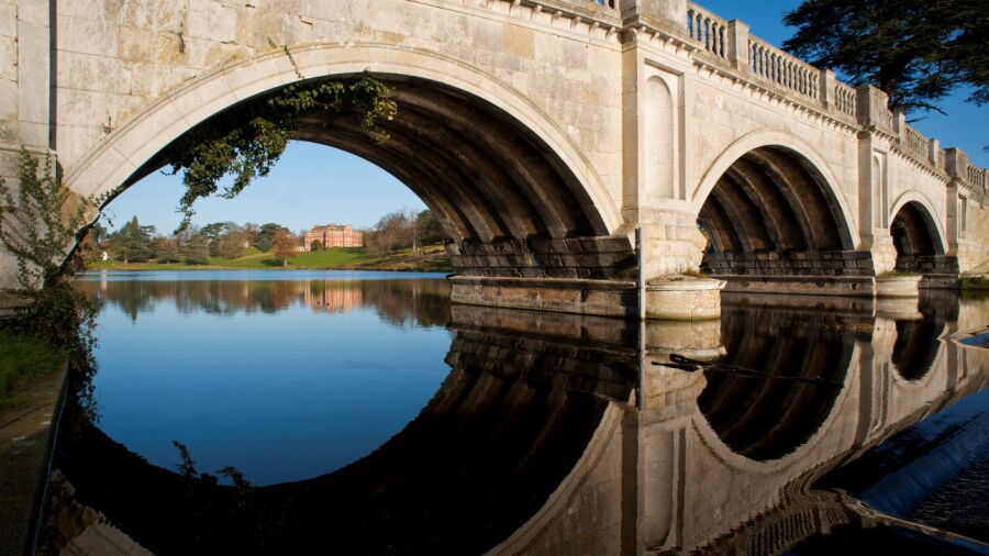 The bridge at Brocket Hall 
