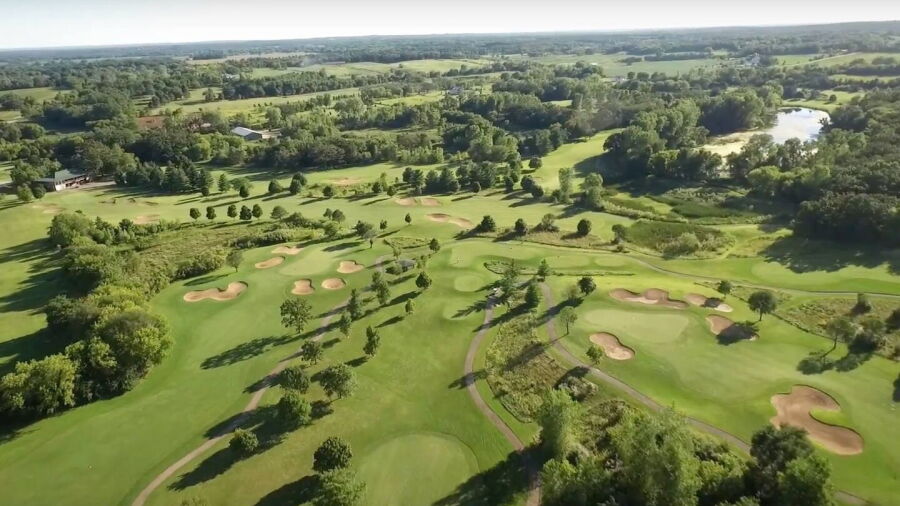Oak Grove GC: Aerial view