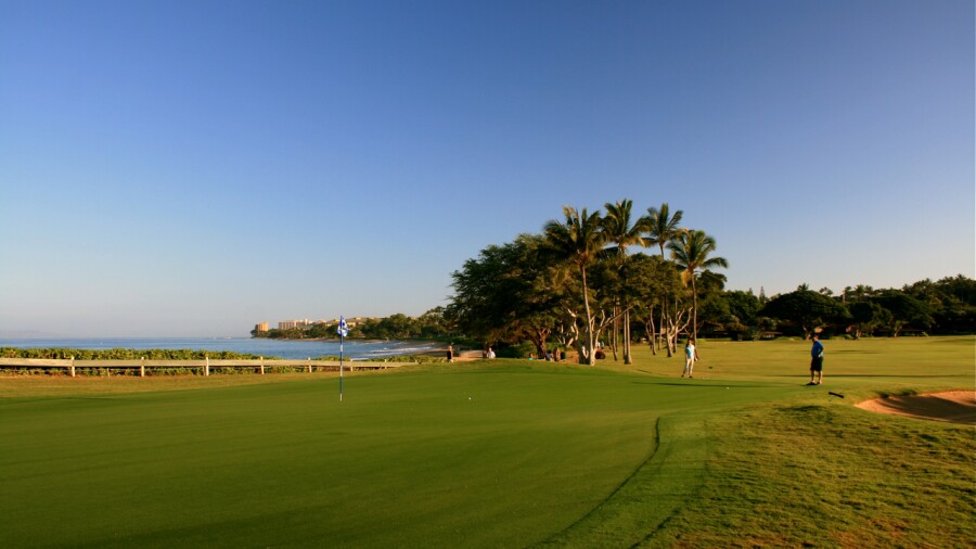 Royal Ka'anapali golf course - No. 5 green
