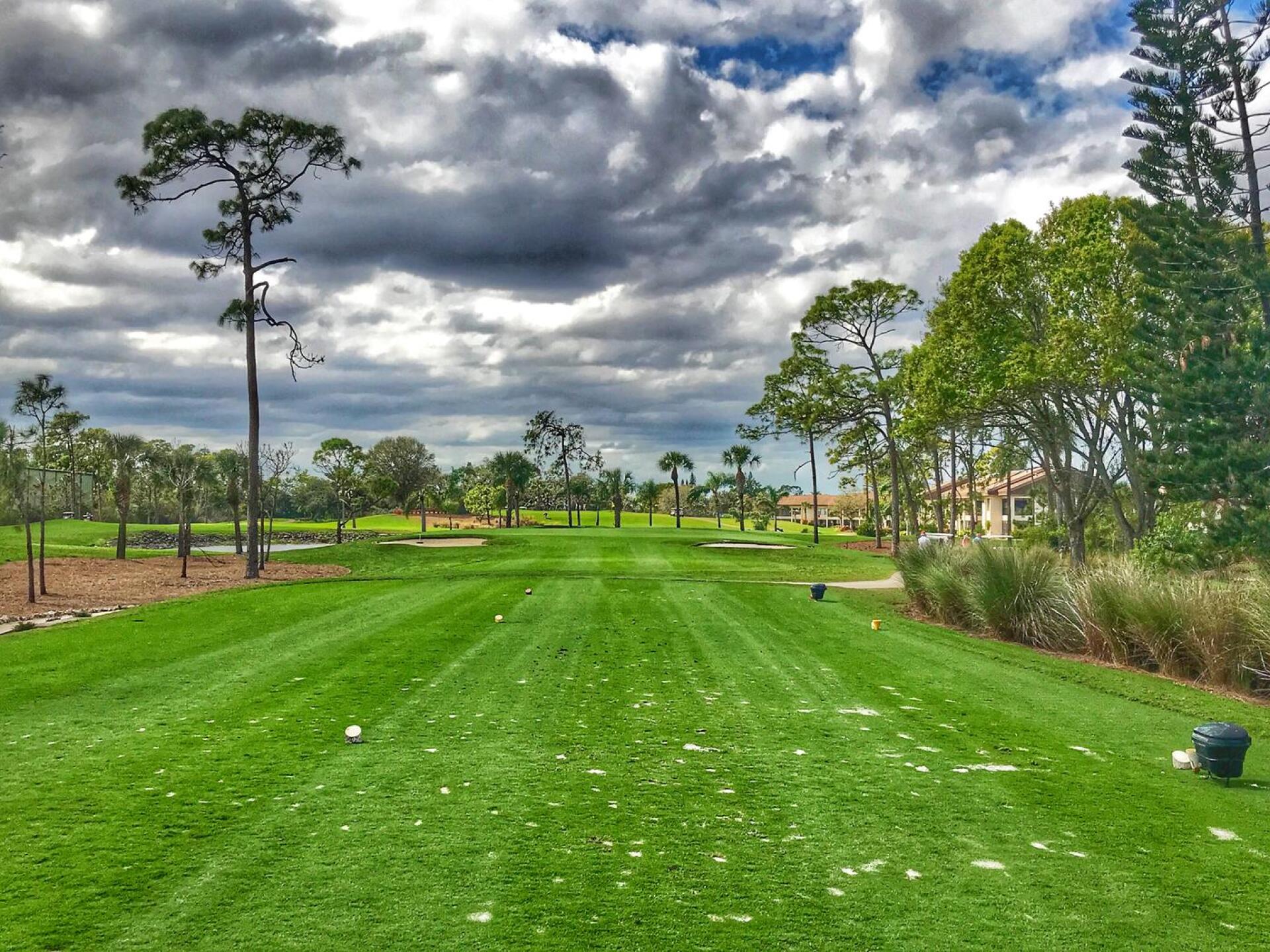The fifth at The Hideaway is a short par 3, one of seven on the course. (Photo submitted by TimGavrichGP on 02/23/2018)