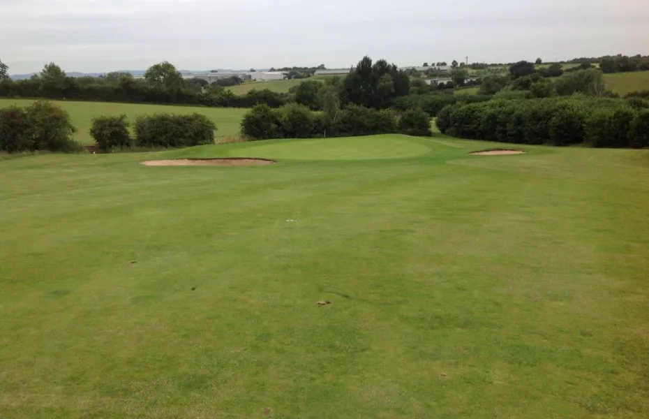 15th green at Park Hill