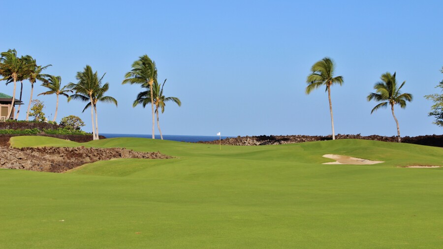 Mauna Lani Resort - South golf course - 6th