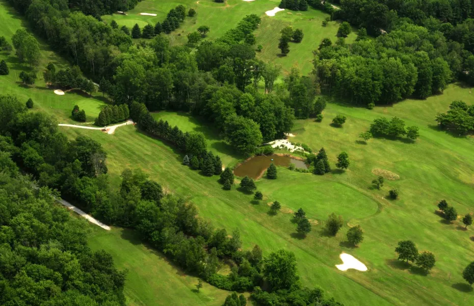 Woodside Greens GC: Aerial