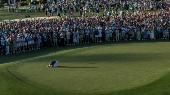 Rory McIlroy - 2025 Masters - reaction 