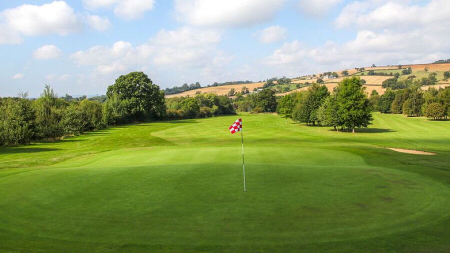 16th green at Feldon Valley