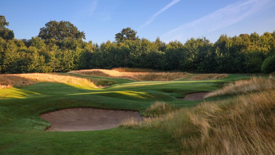 5th green at The Grove