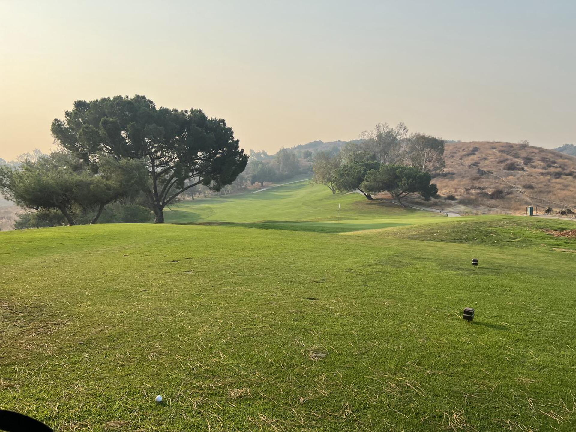 This a view of the 14th fairway and green, from the 15th tee. (Photo submitted by u000003012531 on 09/10/2024)