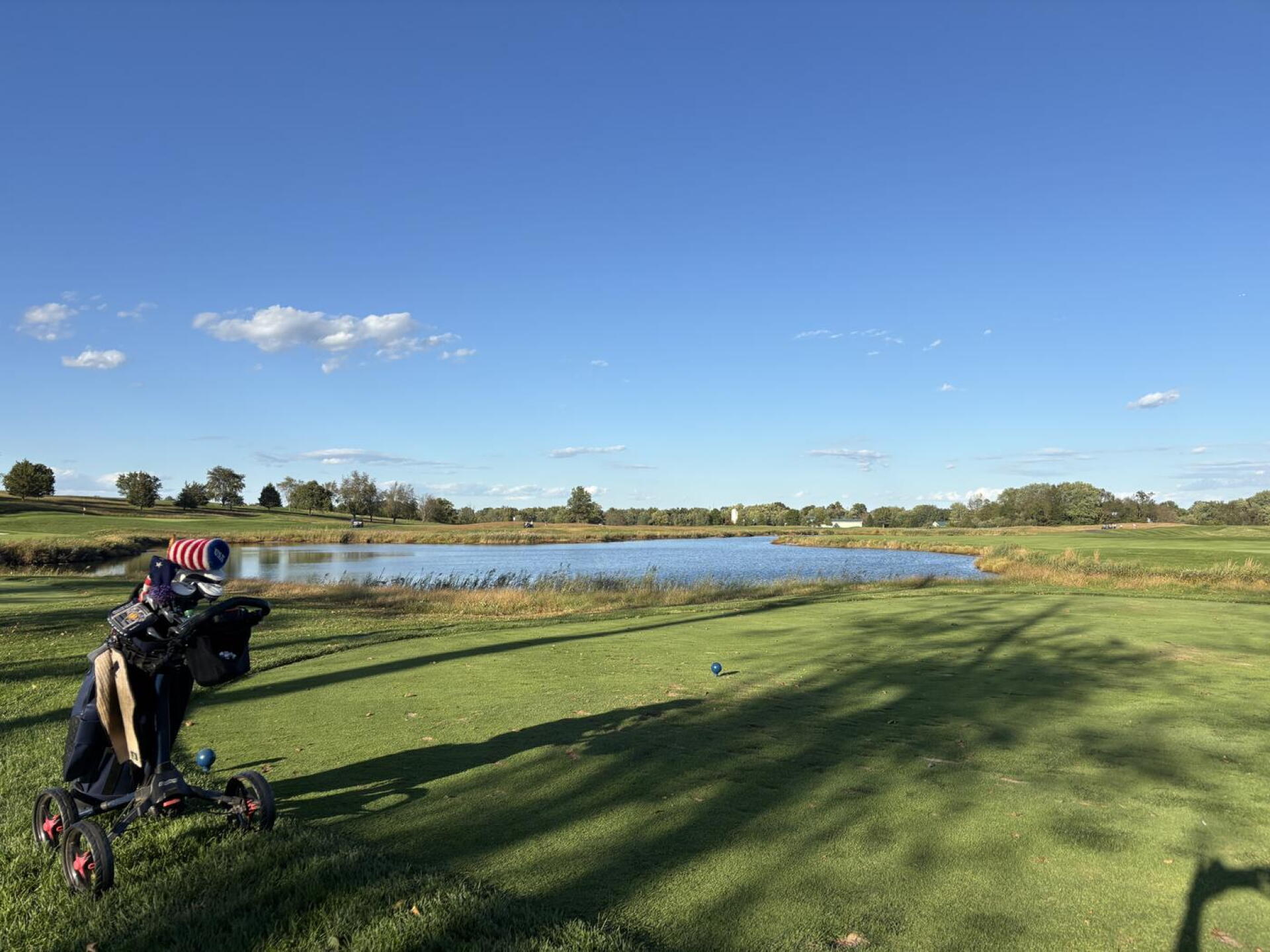 view from 7 tee on lakes. (Photo submitted by u314161478047 on 10/14/2026)