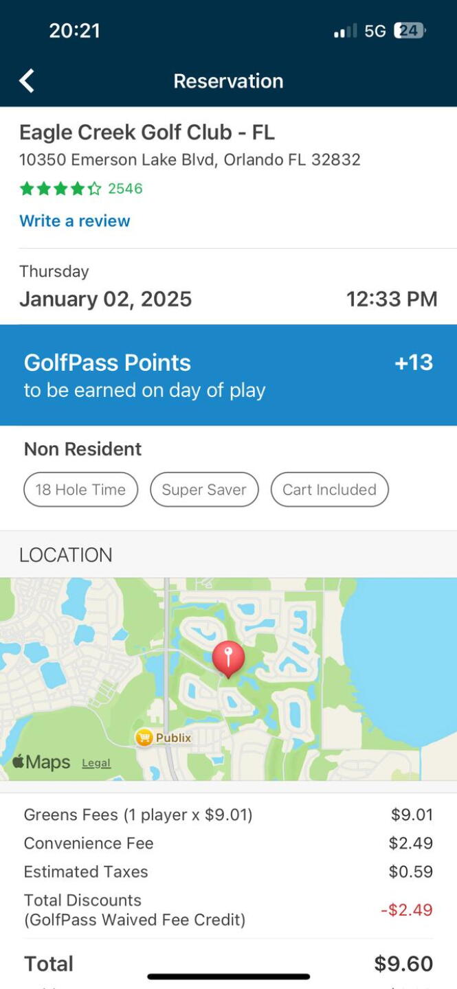 (Photo submitted by joshthegolfer93 on 01/02/2025)