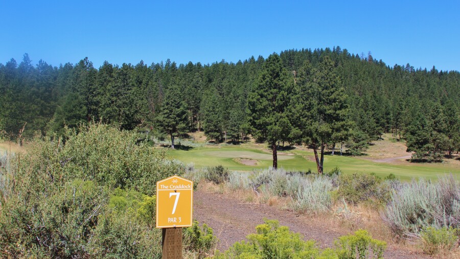 The Retreat & Links at Silvies Valley Ranch - Craddock course - hole 7 