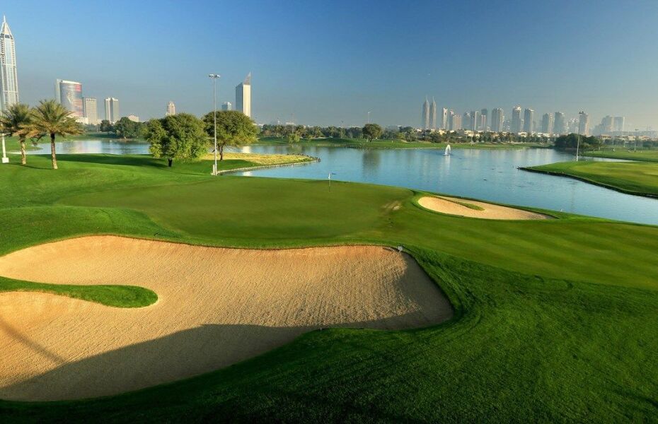 Emirates Golf Club The Faldo Course in Dubai, Dubai, United Arab
