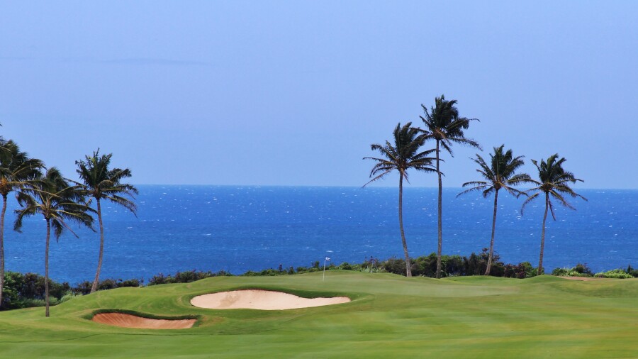Kauai Lagoons Golf Club - Kiele Moana nine - hole 4