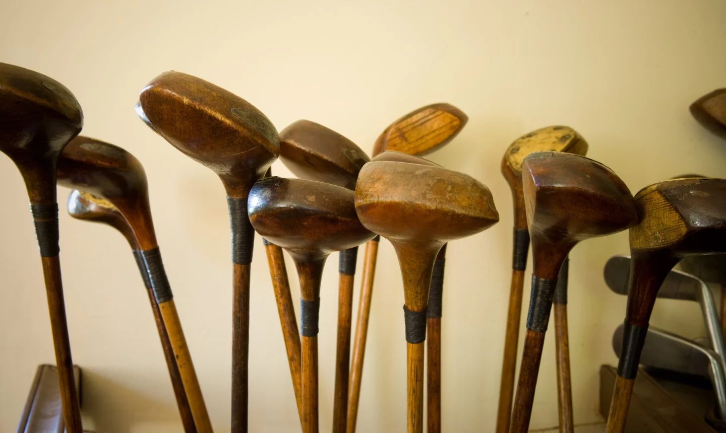 Hickory golf clubs
